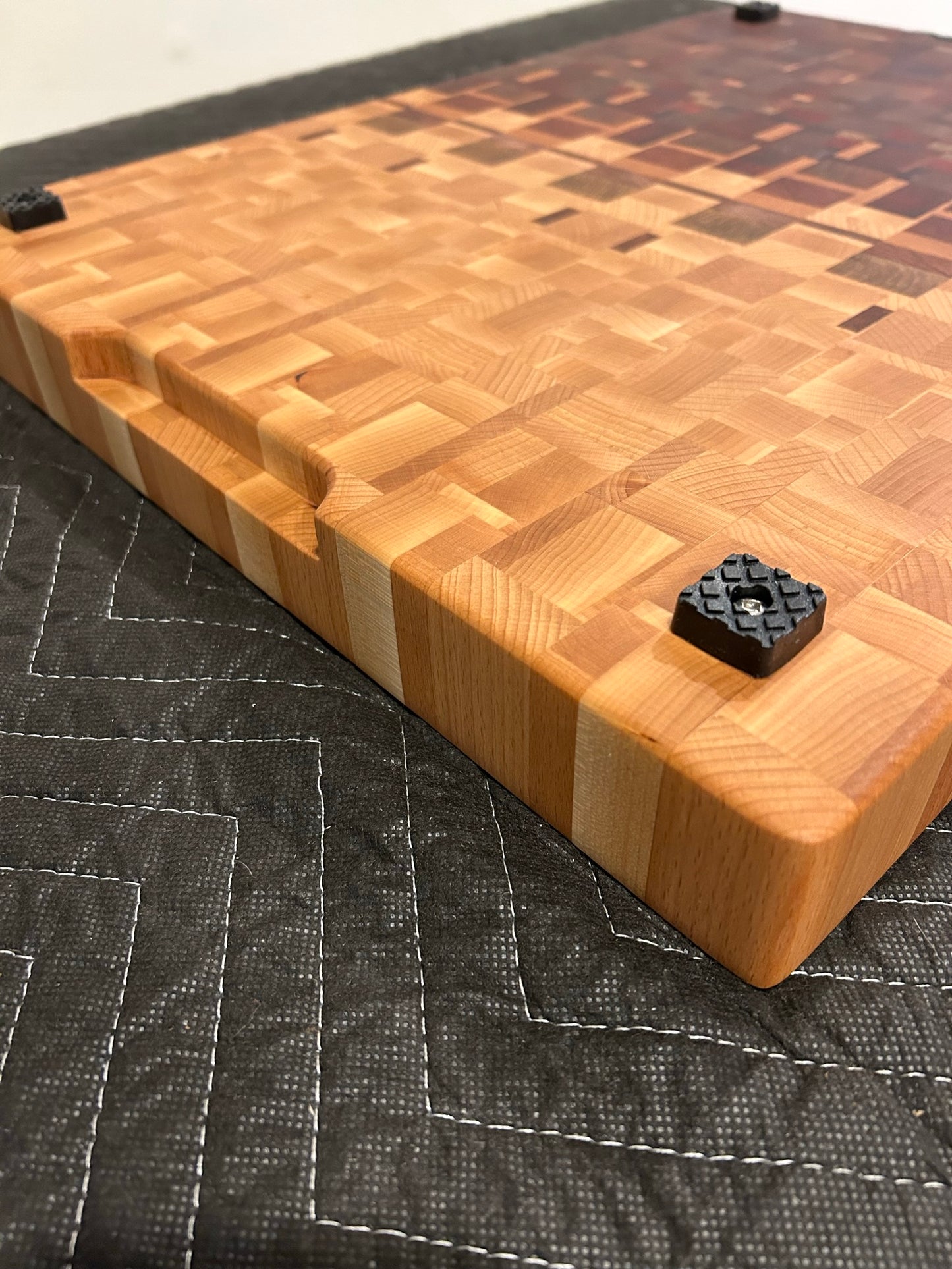 Heirloom, chaos end grain butcher block, extra large 22"x17"x2"