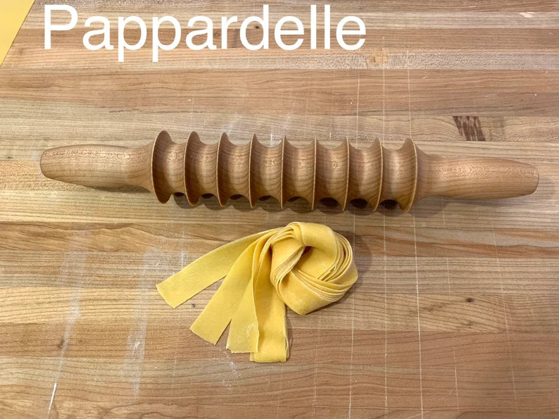 Pasta cutting pins, Balanzoni, Tortellini, Pappardelle