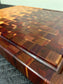 Heirloom, chaos end grain butcher block, extra large 22"x17"x2"