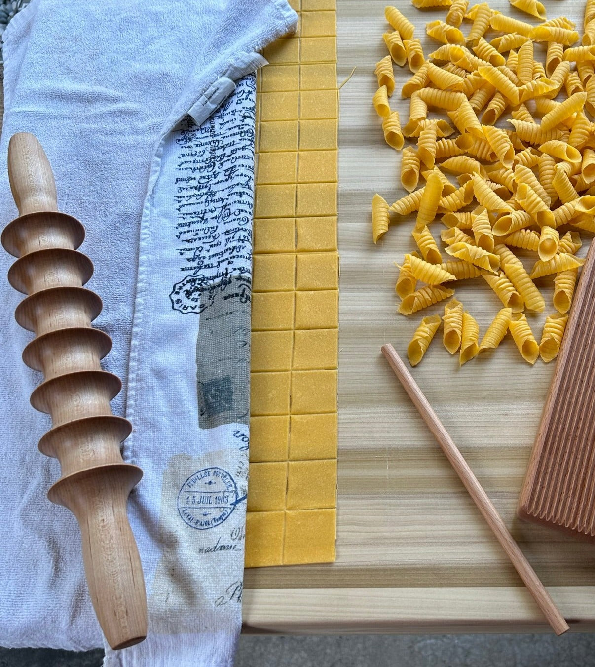 Pasta cutting pins, Balanzoni, Tortellini, Pappardelle – NonnasWoodShop