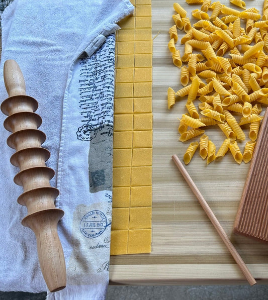 Pasta cutting pins, Balanzoni, Tortellini, Pappardelle