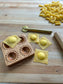 Nonna's cutters, brass & stainless pasta, pastry wheels