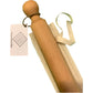 Classic, hand turned Italian Mattarello rolling pin